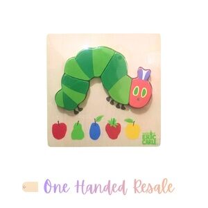 🫐 NIP The Hungry Caterpillar Colorful Chunky Wood Food Puzzle